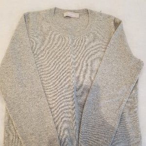 GREY CASHMERE CREW NECK SWEATER BY EVERLANE - S